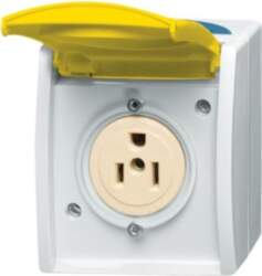 ABB Busch-NEMA Socket with labelling field