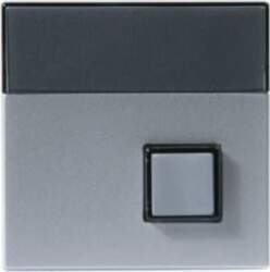 ABB Center plate Switch/push button Aluminium