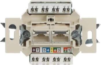 ABB Flush Mounted Inserts Cat 6