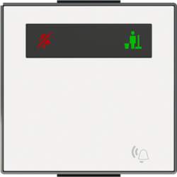 ABB Rocker Rocker/button, Switch 2-pole White