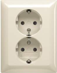 ABB Socket Safety Shutter white -