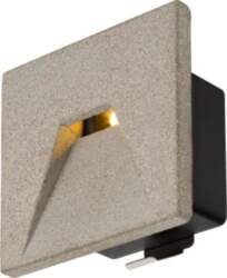 CONCRETO EL, recessed wall light grey