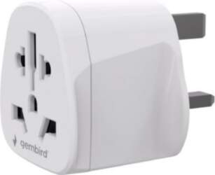 Gembird World to UK power adapter
