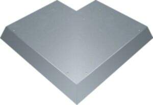 Hager blind lid ext. corner 100EW