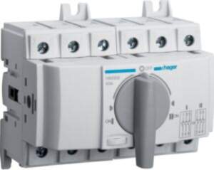 Hager Modular change-over switch 3x63A HIM306