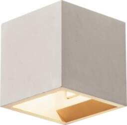 SOLID CUBE Wall luminaire, QT14, grey
