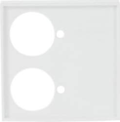 ABB Cover plate studio white -