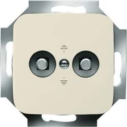 ABB Equipotential socket insert white -