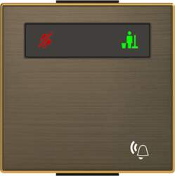 ABB Rocker Rocker/button, Switch 2-pole Gold
