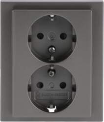 ABB SCHUKO® Double socket Safety Shutter
