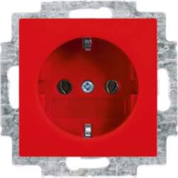 ABB SCHUKO® socket insert red -