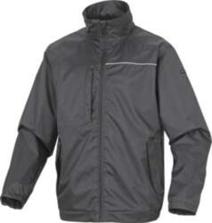 Delta Plus GREY/GREEN LITE RAIN JACKET
