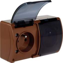 ELEKTRO-PLAST VG-2 Koala Double Socket with