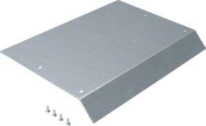 Hager blind lid 400mm 45° 100EW