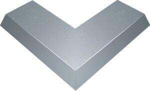 Hager blind lid ext. corner 100EW