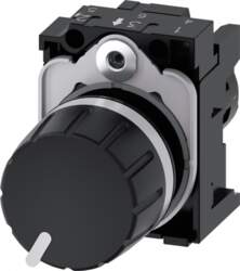 Siemens Potentiometer, compact, 22 mm, round