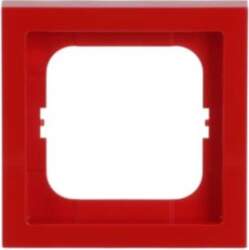 ABB Cover frame 1-gang red -