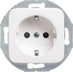ABB SCHUKO® socket insert alpine white