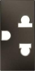 ABB Socket outlet EU/US 2P+E Without