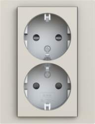 ABB Socket Outlets Without imprint white