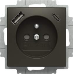 ABB Socket Safety Shutter with USB