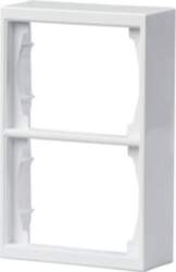 ABB Surf. Mount. frame 2-gang White