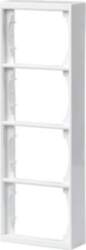 ABB Surf. Mount. frame 4-gang White