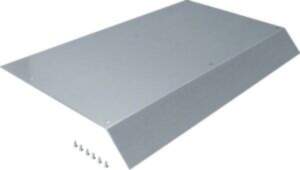 Hager blind lid 800mm 45° 100EW