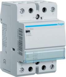 Hager Contactor 63A, 2NC, 12V ESL264