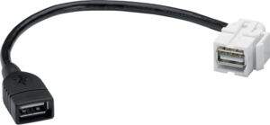 Hager Keystone insert USB2 Type A