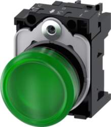 Siemens Indicator lights, 22 mm, round