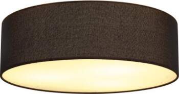 TENORA ceiling light, CL-1, black, E27