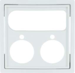 ABB Cover plate studio white -