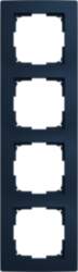 ABB Frames 4-gang blue - Basic55