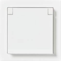 ABB Socket outlet Without imprint White