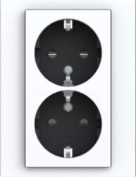 ABB Socket Outlets Without imprint white