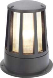 CONE floor light, anthracite, E27, max