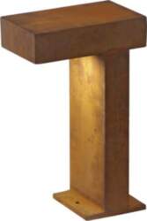 RUSTY PATHLIGHT, rusted steel, GX53, max