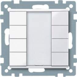 Schneider Electric Push-button, 4-gang plus, active