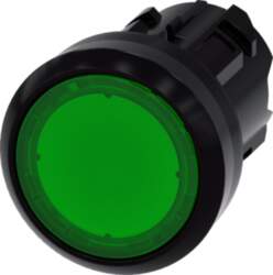 Siemens Illuminated pushbutton, 22 mm, round