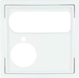 ABB Cover plate studio white -