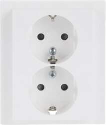 ABB SCHUKO® Double socket Safety Shutter