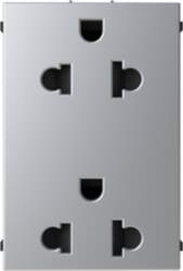 ABB Socket outlet EU/US 2P+E Without