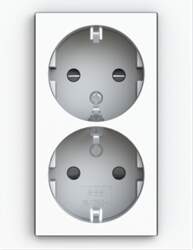ABB Socket Outlets Without imprint white