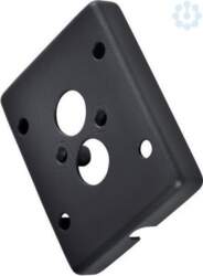 Adapter frame for surface-mounted cable, anthracit