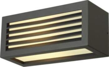 BOX-L E27 wall light, square, anthracite