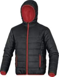 Delta Plus DOWN JACKET DOON BLACK/RED
