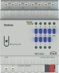 Theben DM 4 DALI KNX 4940300