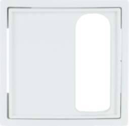 ABB Cover plate studio white -