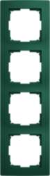 ABB Frames 4-gang green - Basic55